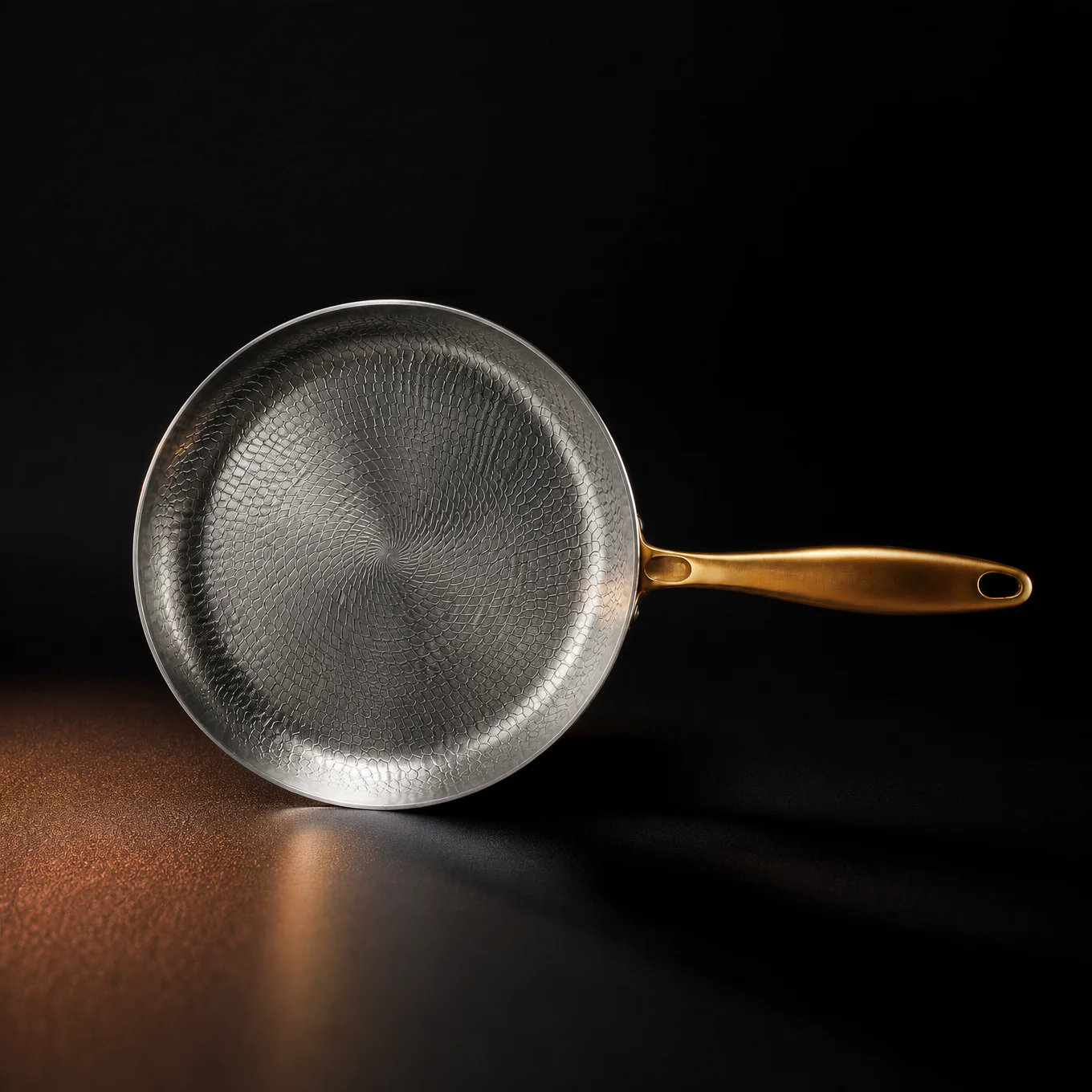 Hand-Hammered High-Wall Titanium Pan | Limited Edition - Image 4