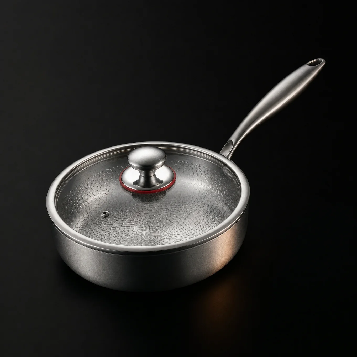 Hand-Hammered High-Wall Titanium Pan | World Cup 26 - Image 3