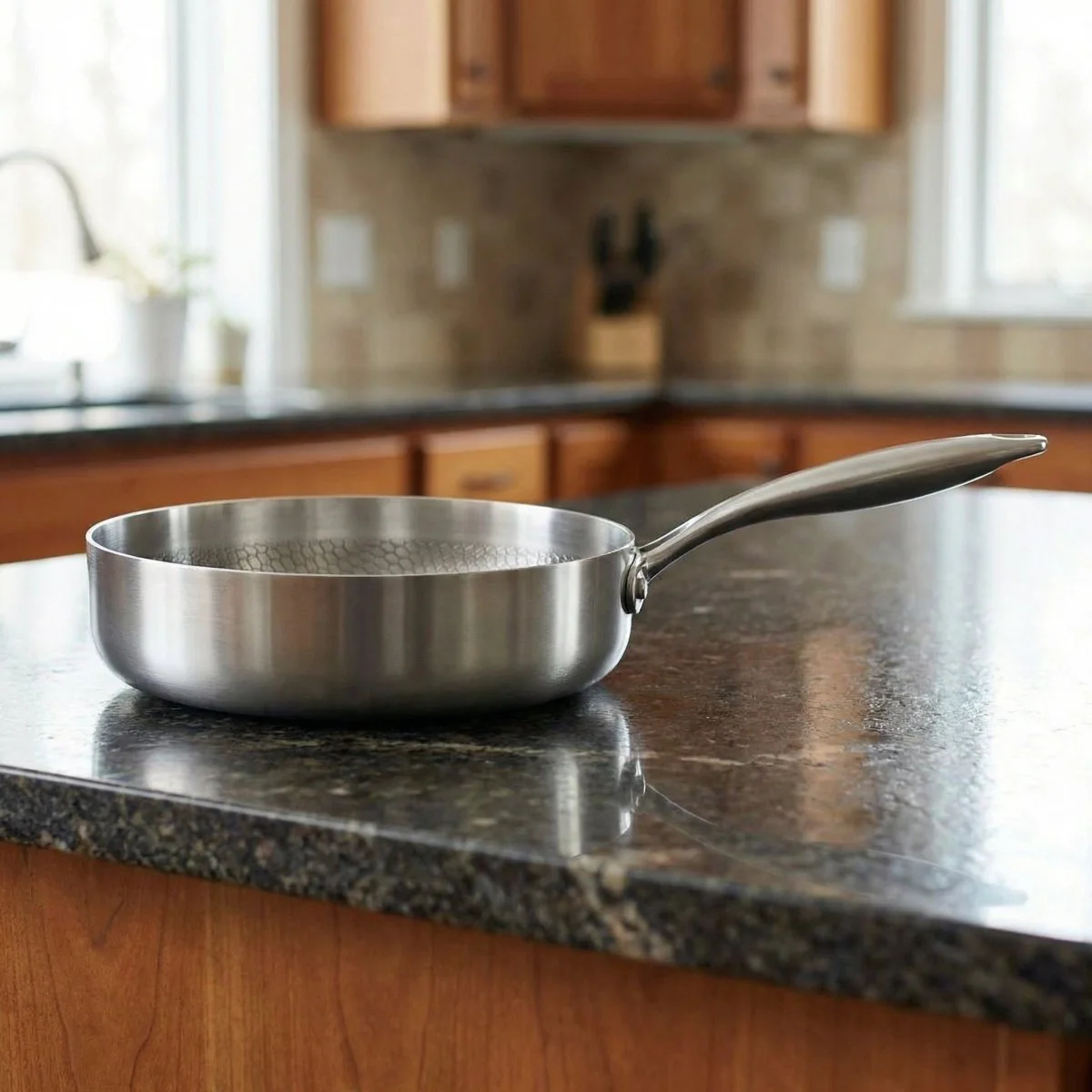 Hand-Hammered High-Wall Titanium Pan | World Cup 26 - Image 5