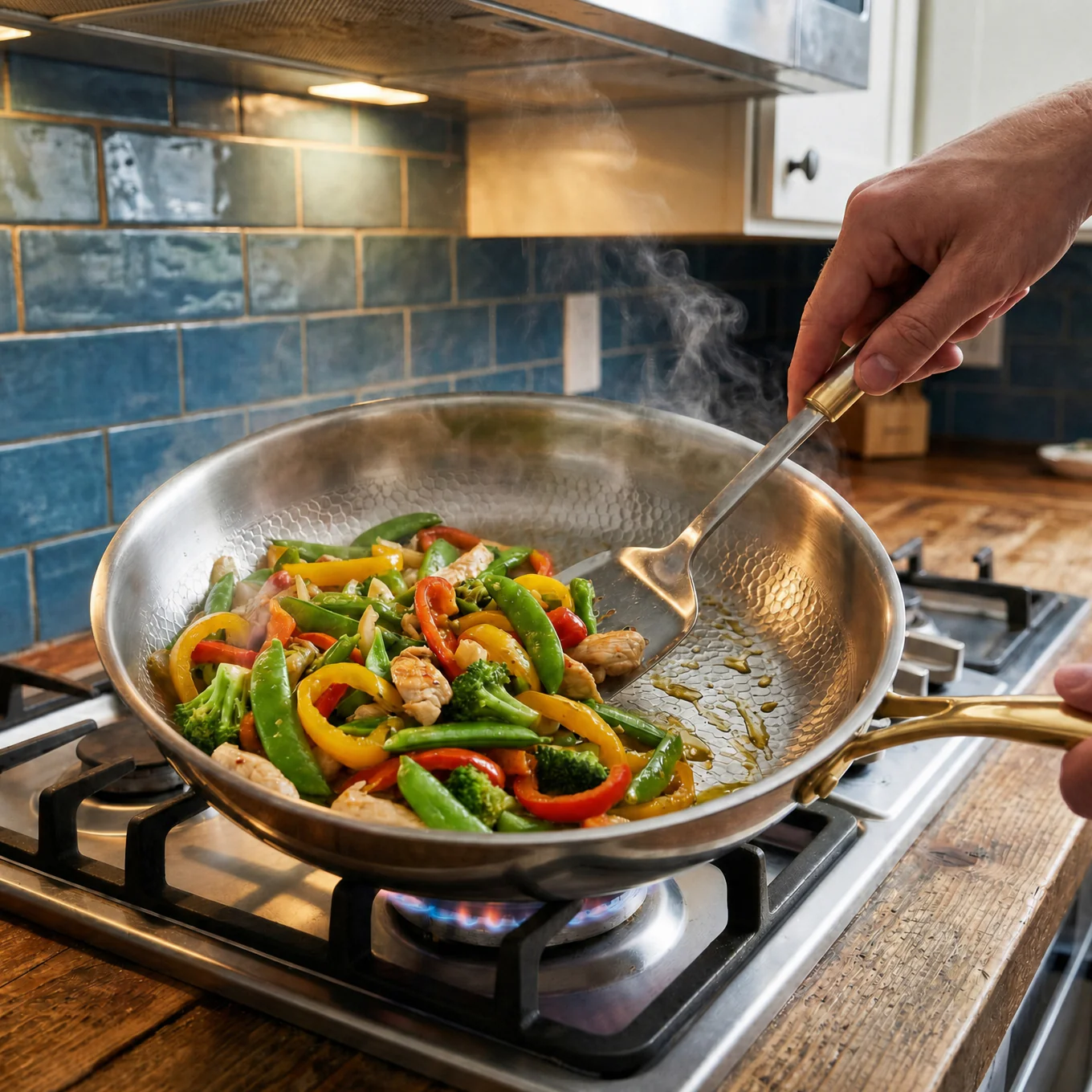 Hand-Hammered Titanium Pan I Limited Edition - Image 6