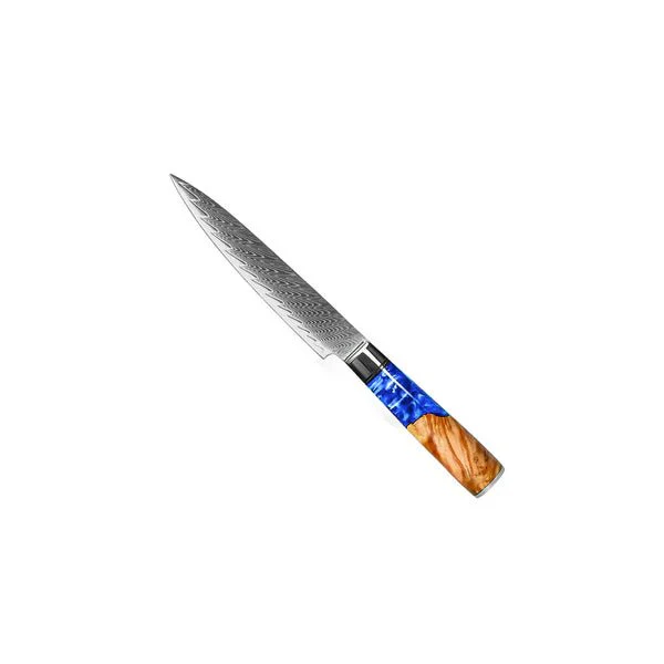 Professional Japanese Damascus Knife Set – 6-Piece Chefs Quality Set - Image 4
